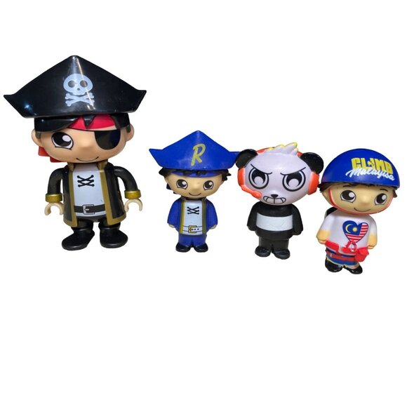 Bonkers Toy Ryans World Action Figures Lot of 4 Figures - Picture 2 of 11